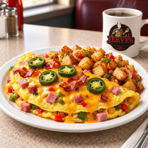 Ham & Cheese Omelette
