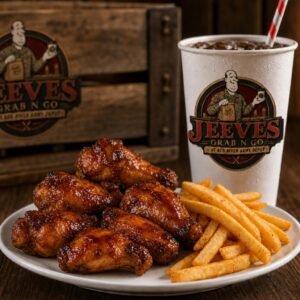 6 Wings Combo w/ Fries